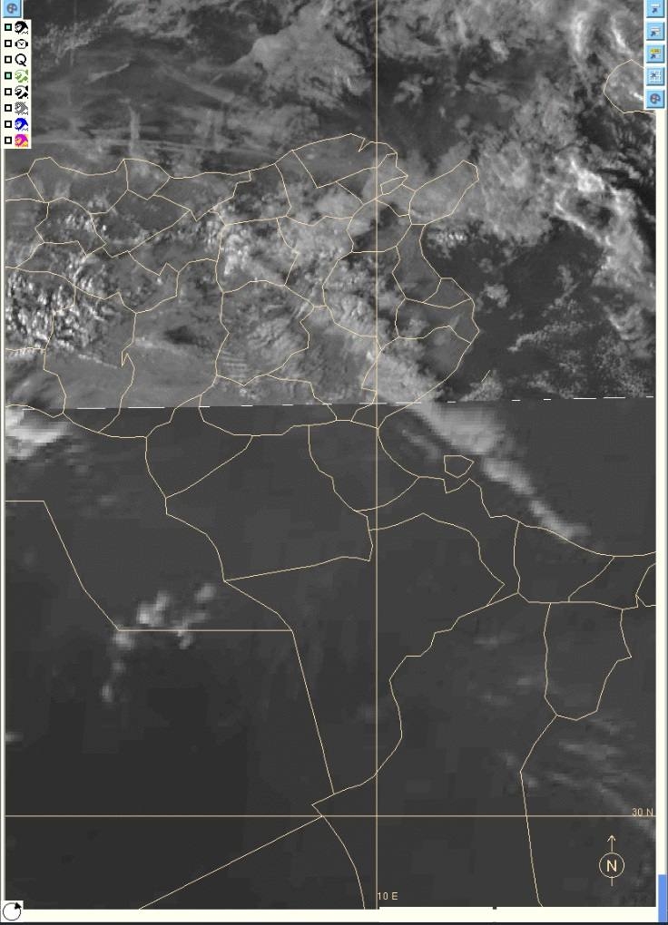 Prévisions météo : Des averses et du vent sur les régions côtières de la Tunisie