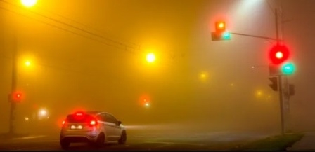 Tunisie – METEO : Brouillard en fin de nuit près des côtes