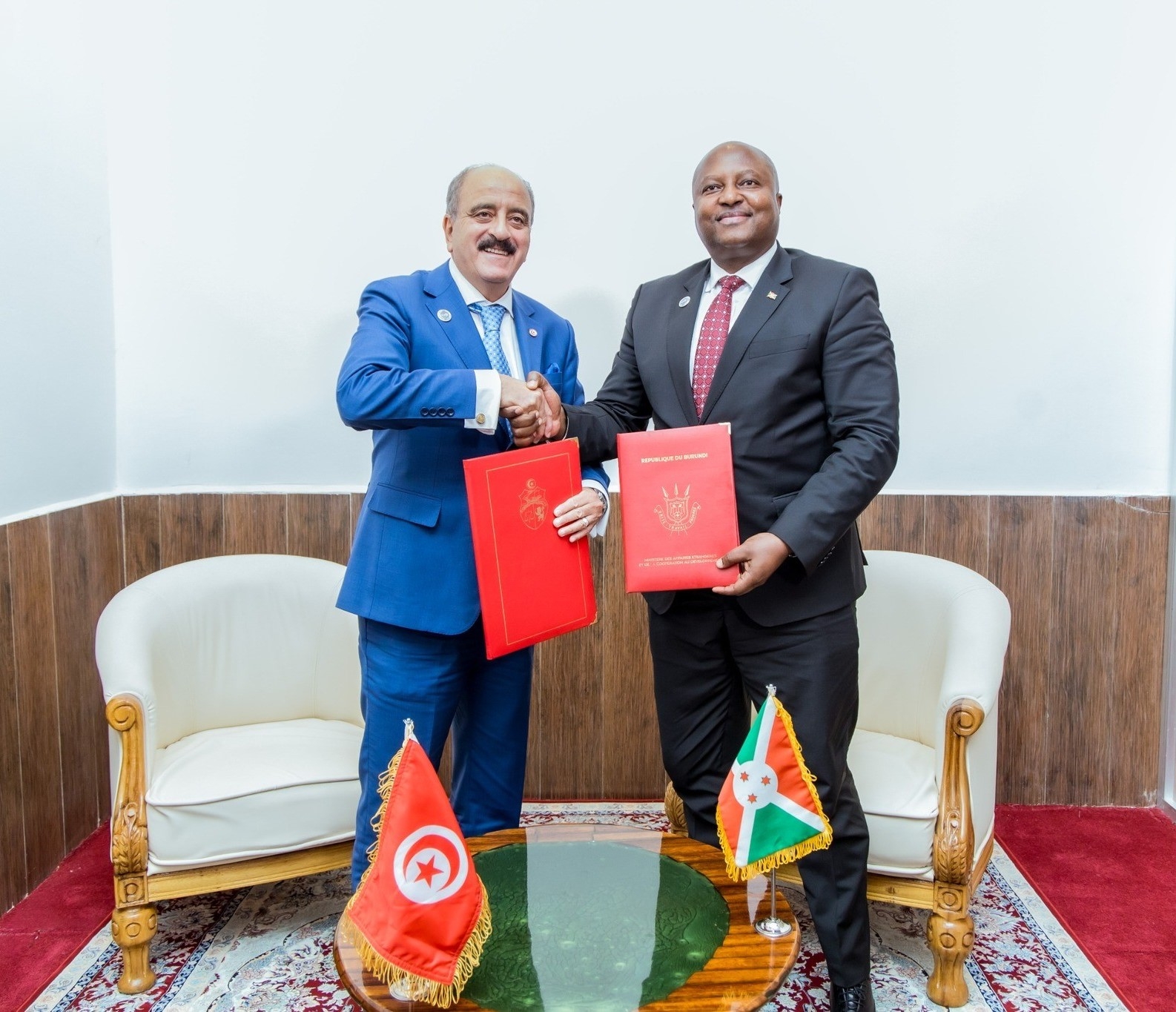 Tunisie-Burundi: Signature d’un mémorandum d’entente sur les consultations politiques et diplomatiques entre les deux pays