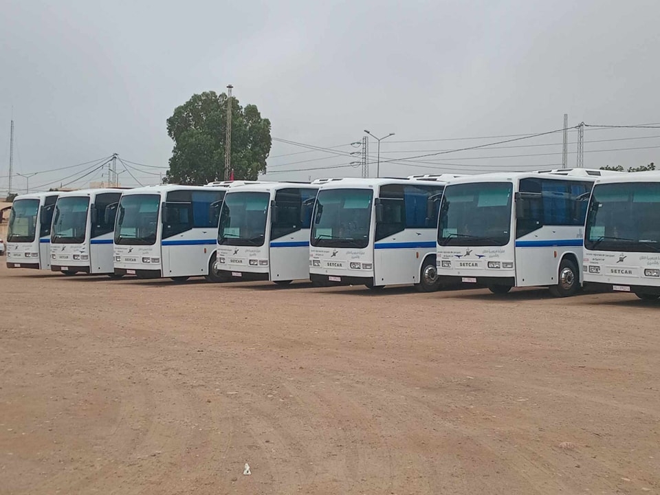 SRT de Kasserine: Renforcement de la flotte avec 15 nouveaux bus