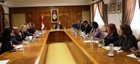 Tunisie – Le ministre des transports reçoit une délégation de la BEI