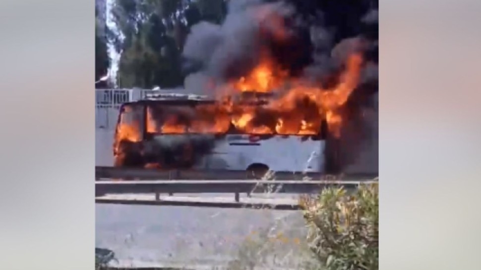 Bus en flammes à Manouba : La protection civile intervient rapidement