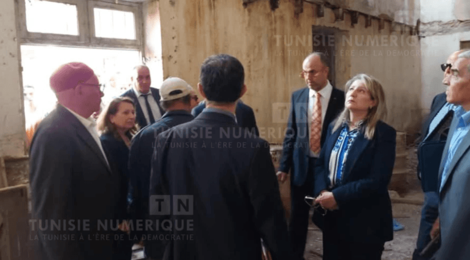 Le Kef: Une délégation ministérielle se rend à la minoterie de Dahmani