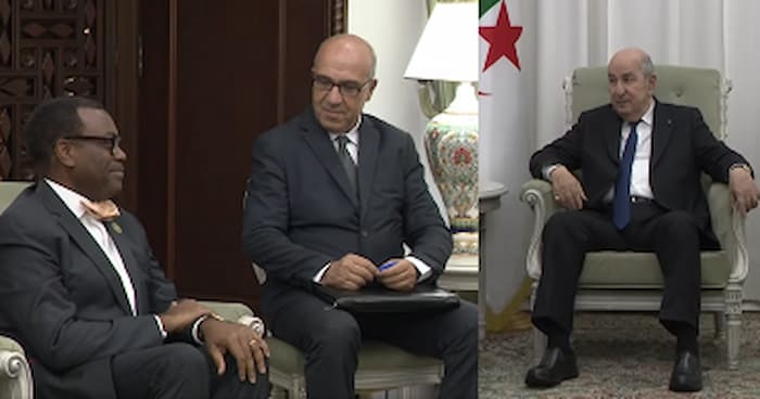 Algérie: Le président de la BAD Akinwumi Adesina chez Abdelmadjid Tebboune