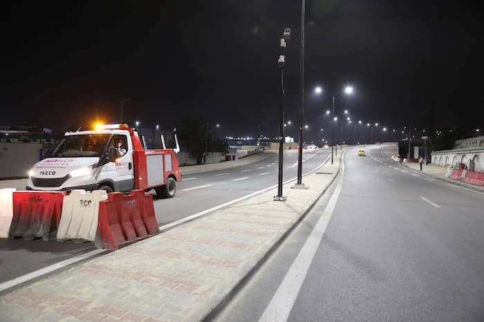Projet d’aménagement de l’entrée sud de Tunis: Le taux d’avancement des travaux a atteint 70...