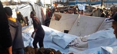 G-a-z-a : Des dizaines de martyrs et de blessés lors du bombardement par l’armée d’occupation d’une...