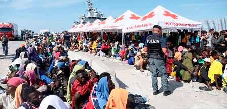 700 migrants accostent à Lampedusa durant les dernières 24H