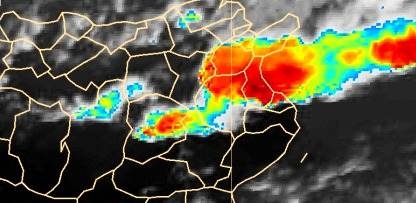 Tunisie – METEO : Pluies orageuses et chutes de grêle sur ces régions