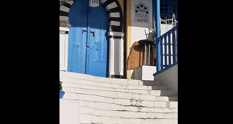 Le café désert de Sidi Bou Saïd