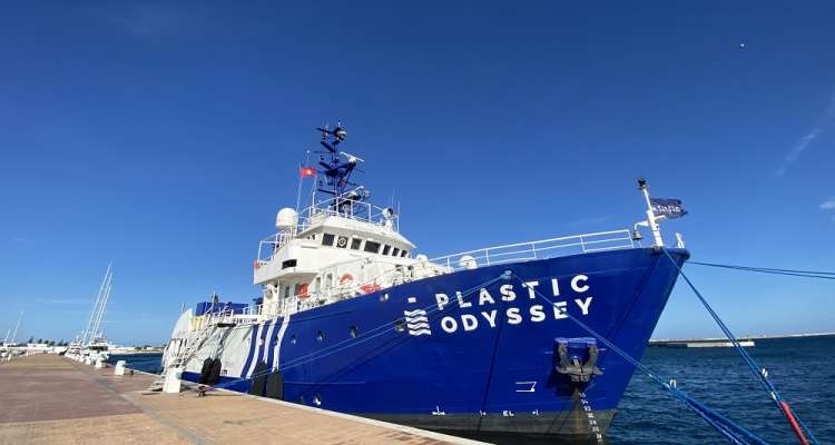 Plastic Odyssey de passage en Tunisie avec des projets environnementaux novateurs