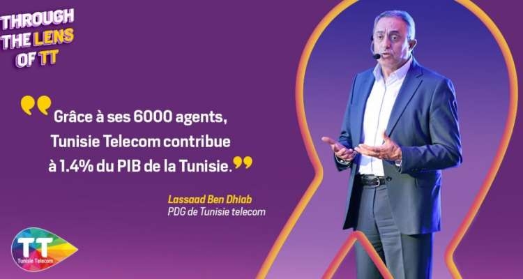 Tunisie Telecom contribue à 1,4% du PIB