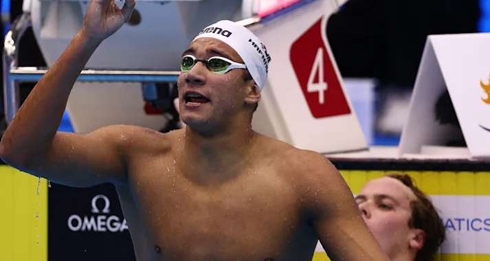 World Aquatics : Ayoub Hafnaoui nominé pour le titre de meilleur nageur de l'année 2023