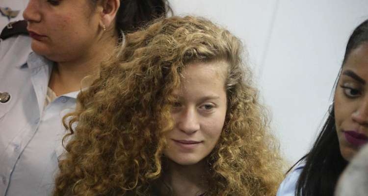 Arrestation de l’activiste palestinienne Ahed Tamimi