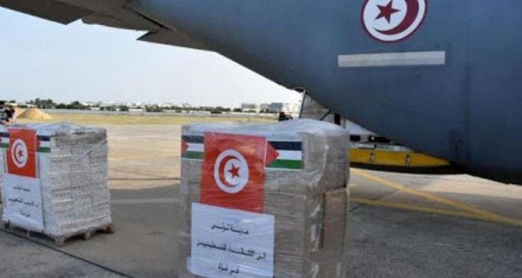 Gaza : Une deuxième cargaison d’aides humanitaires envoyée par la Tunisie