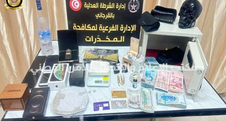 Démantèlement d’un réseau de trafic de cocaïne à Tunis