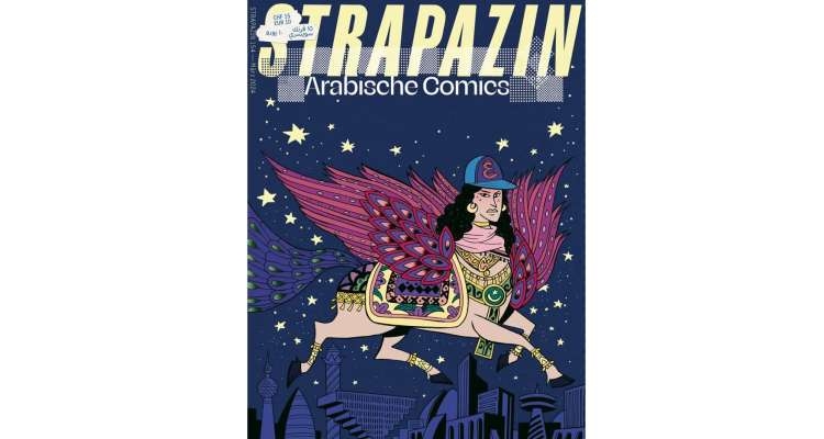 Un artiste tunisien réalise la couverture du magazine Strapazin