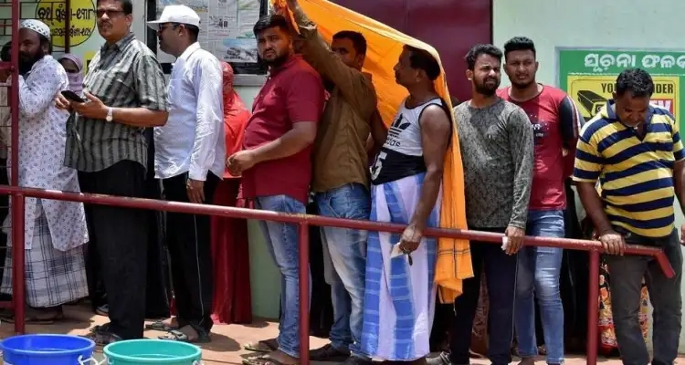 Température record de 49,9°C à New Delhi