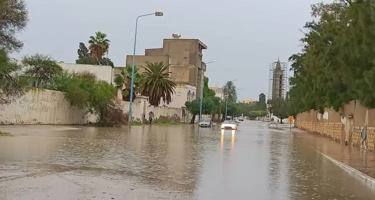 Tunisie : Pluviométrie record, 189 mm de précipitations dans le gouvernorat de Zaghouan