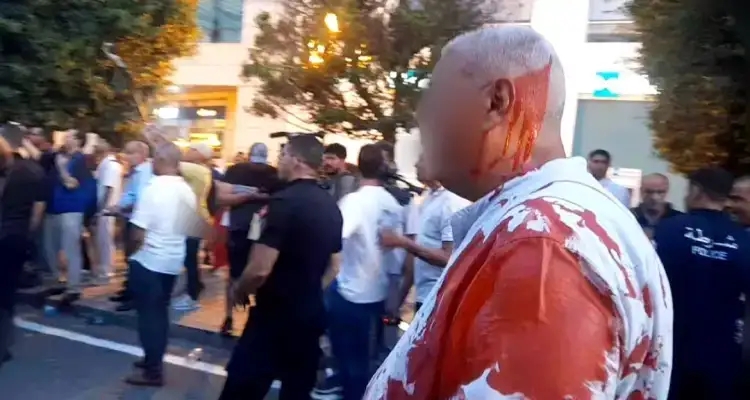 Que s'est-il passé au centre-ville de Tunis en marge de la manifestation d'hier ?