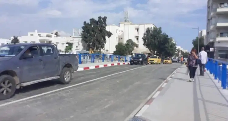 Tunisie - Snapshot : Le pont de Khereddine est enfin ouvert à la circulation