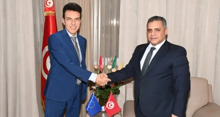 Rencontre stratégique entre le ministre de l’Intérieur et l’ambassadeur de l’UE en Tunisie