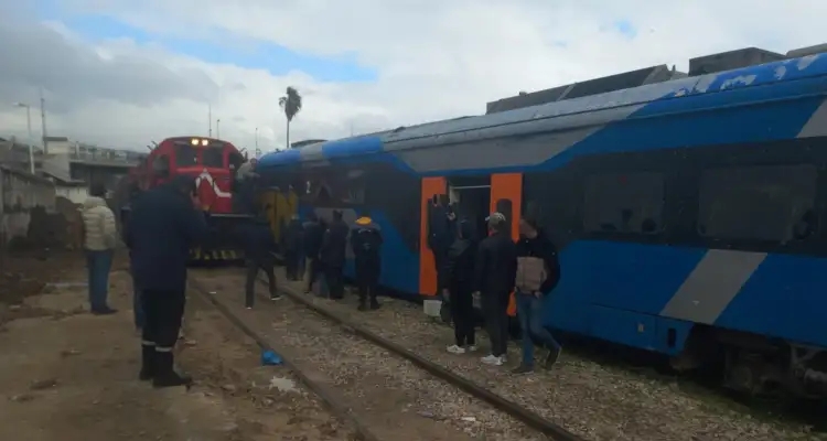 Tunisie : Déraillement d'un train de passagers à Béja