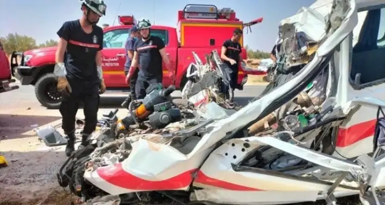 Tunisie : 100 morts et 523 blessés dans des accidents de la route en 2025