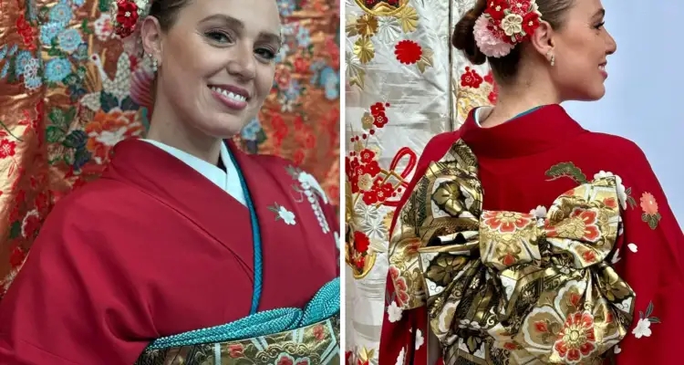 Kimono japonais, grâce tunisienne