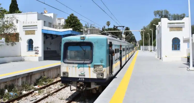 Tunis - TGM : Interruption partielle du trafic ferroviaire ce dimanche