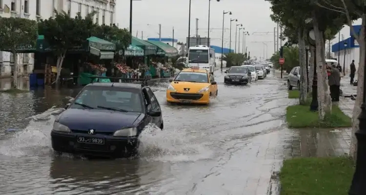 Tunisie : Pluies orageuses attendues sur le nord et le centre