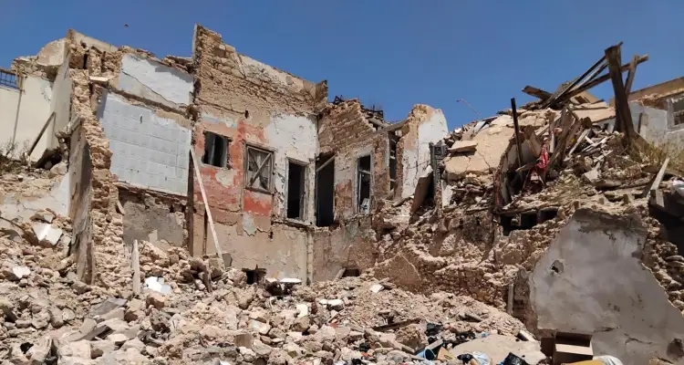 Snapshot : À Sfax, dans la médina effondrée