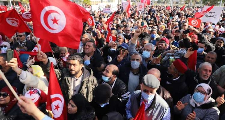 Le Front de salut national manifeste pour appeler à libérer ses membres arrêtés