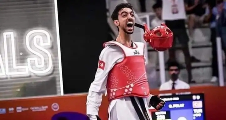 JO 2024 - Taekwondo : Khalil Jendoubi en demi-finale