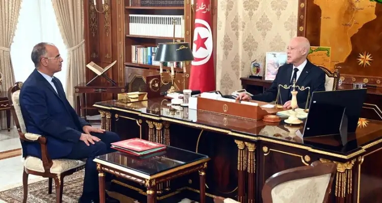 Tunisie : Kaïs Saïed et Kamel Maddouri discutent des ajustements ministériels