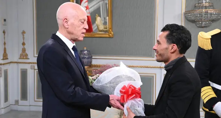 Tunisie : Kaïs Saïed met à l’honneur l’inventeur Abdessamed Kribi