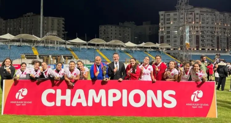 Rugby à VII : La Tunisie championne arabe pour la 4ᵉ fois