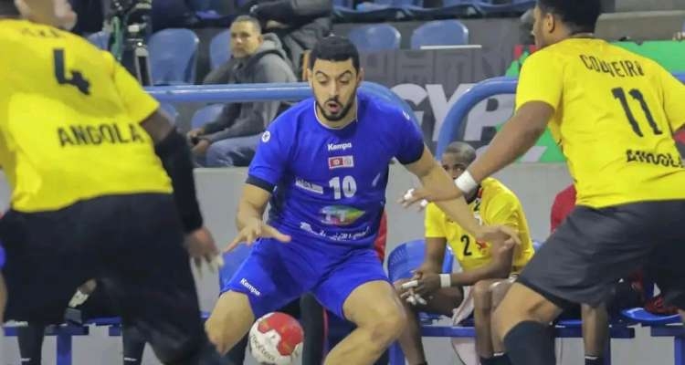 منتخب كرة اليد يفوز على أنغولا ويتأهل لربع نهائي كأس امم افريقيا بالعلامة الكاملة