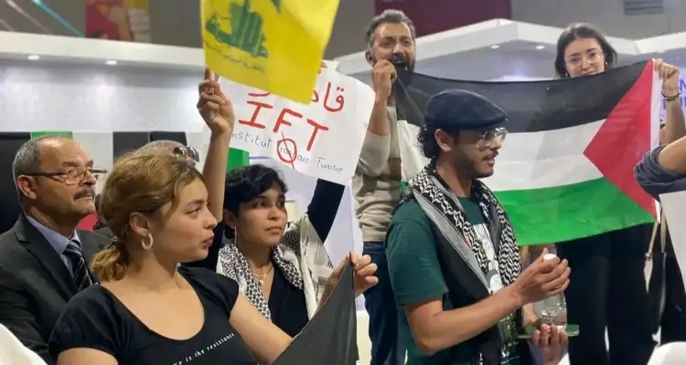 تفاصيل ما حدث بالجناح السعودي من معرض تونس للكتاب