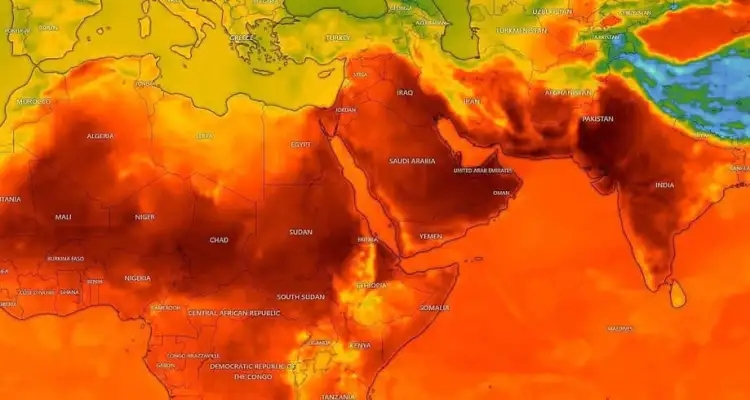 موجة حر غير مسبوقة تشهدها الكرة الأرضية