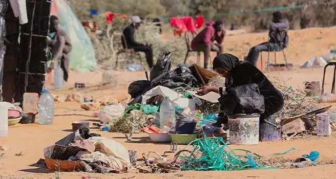 تونس: إزالة 11 مخيما لمهاجرين غير نظاميين