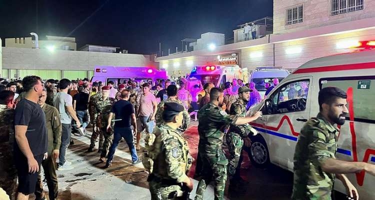 Irak: au moins 100 morts dans un incendie lors d'un mariage