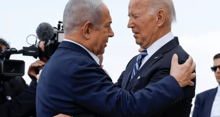 "Le tir sur l’hôpital de Gaza n’est pas le fait d’Israël" : Comme prévu Biden s'aligne sur Israël