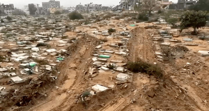 Gaza : Le "cimetière des Tunisiens" rasé par l’armée sioniste !