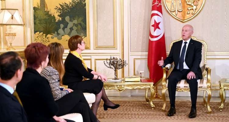 Tunisie : La cheffe de la BERD chez Kais Saied