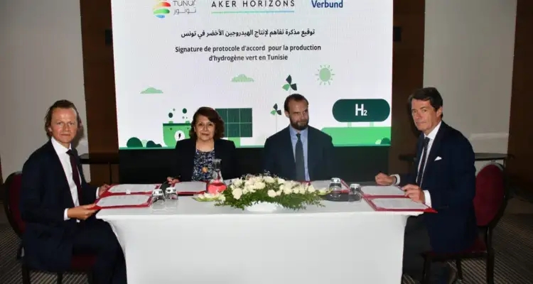 Tunisie : Signature de 6 accords pour la production d’hydrogène vert