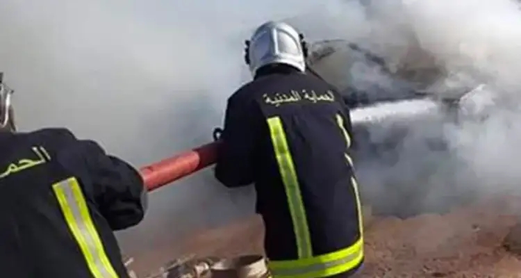 Sfax : Grand incendie dans une usine de bois