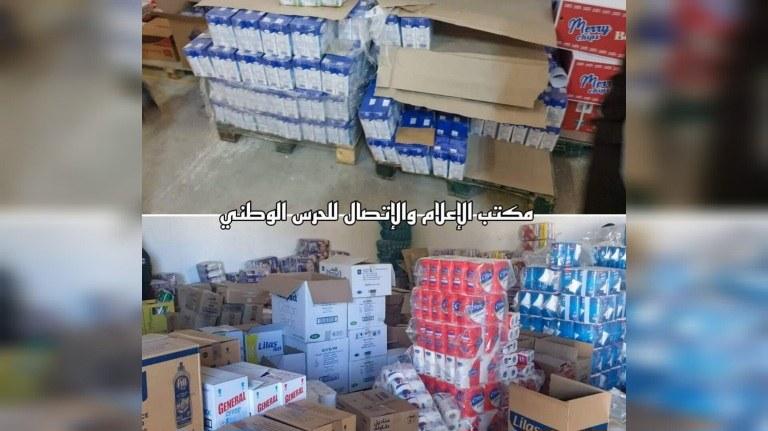 جندوبة: مداهمة مخزنين بغار الدماء وحجز كميات من مادة الحليب والسكر والقهوة