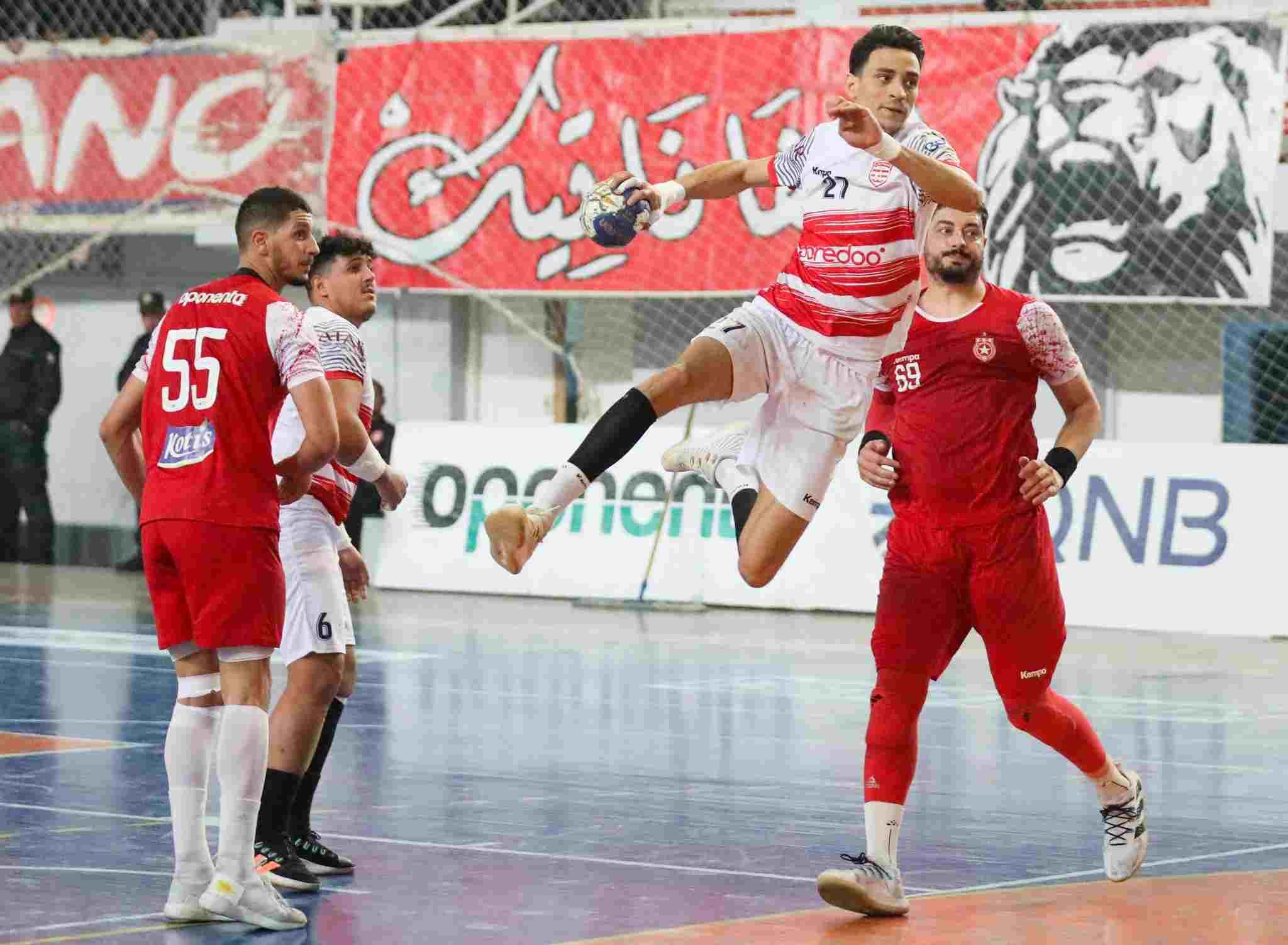 كلاسيكو الإفريقي والنجم منقول تلفزيا.. البرنامج الكامل للجولة الثامنة من بطولة كرة اليد