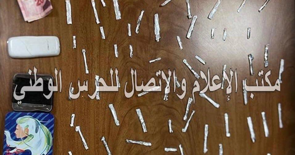 القبض على مروجي المخدرات وحجز قطع من القنب الهندي