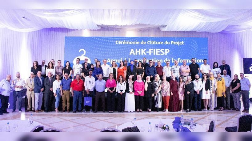 اختتام مشروع ” AHK FIESP ” و شراكات  فاعلة بين مراكز التكوين المهني وشركات النسيج الخاصة